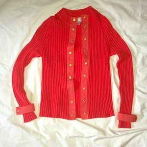 St John Sport by Marie Gray cardigan sz M